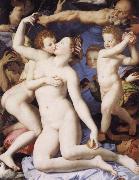 BRONZINO, Agnolo Allegory the dear oil painting reproduction